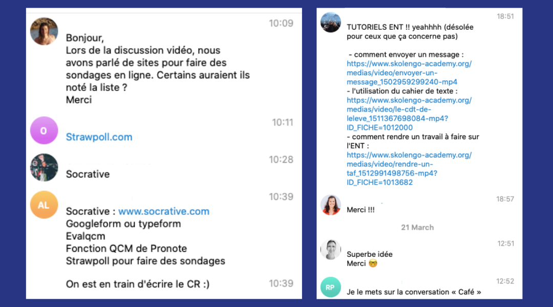 le collectif plus que jamais au coeur du choix de l'école