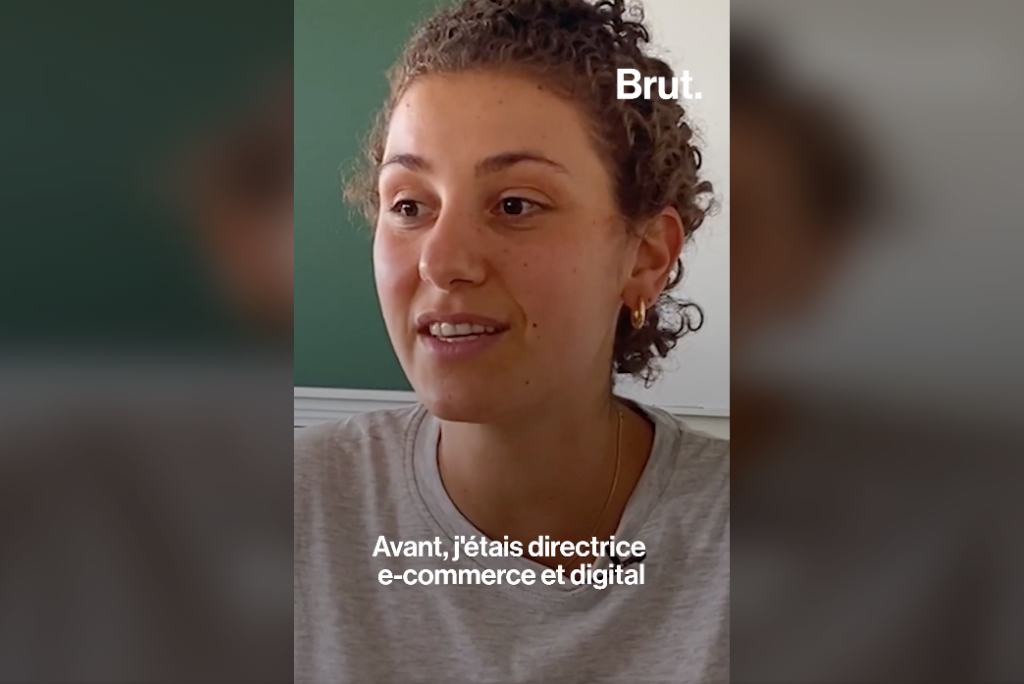 interview de Margot qui fait sa première rentrée en tant qu'enseignante de mathématiques