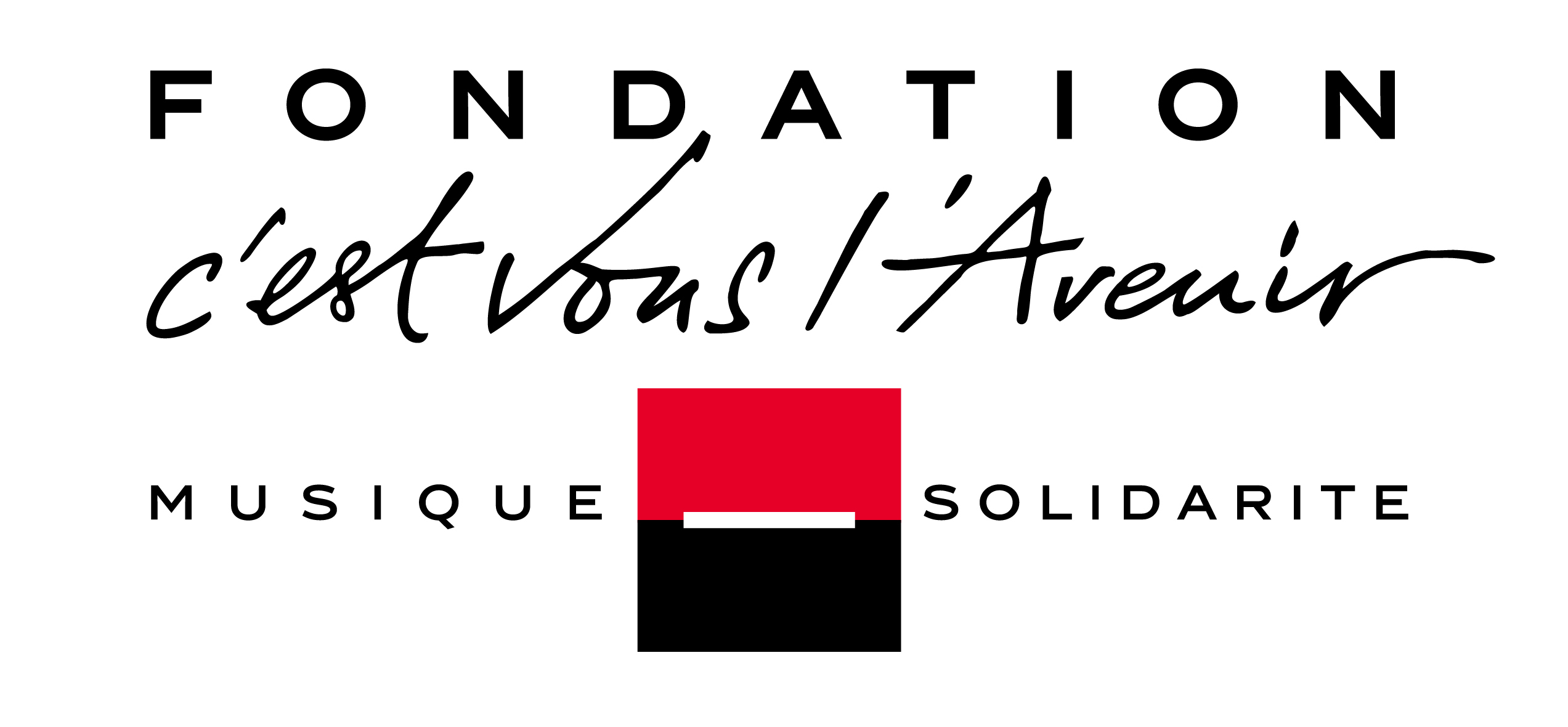 Logo Fondation C'est Vous l'Avenir Société Générale