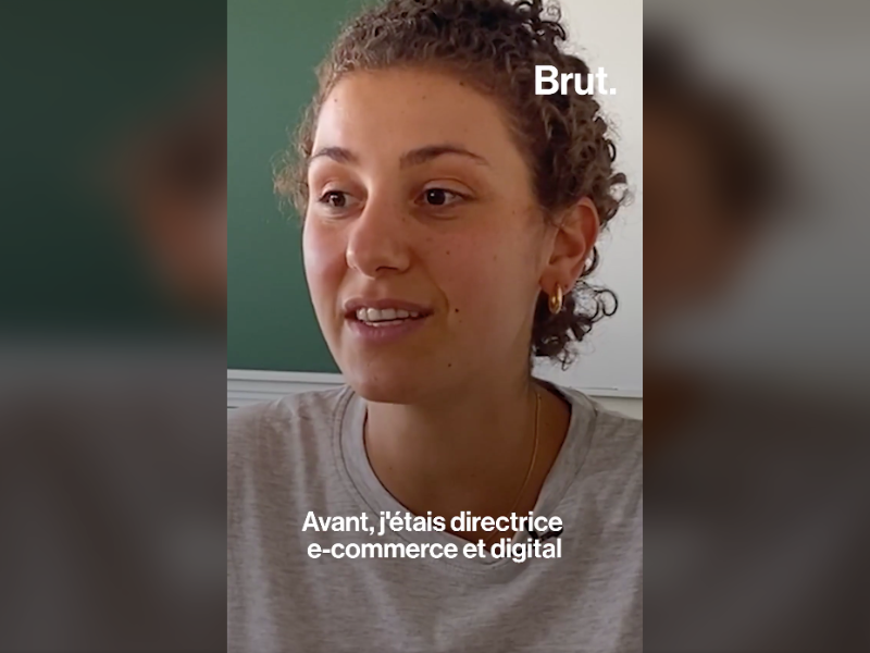 margot enseignante d'anglais au collège interview brut