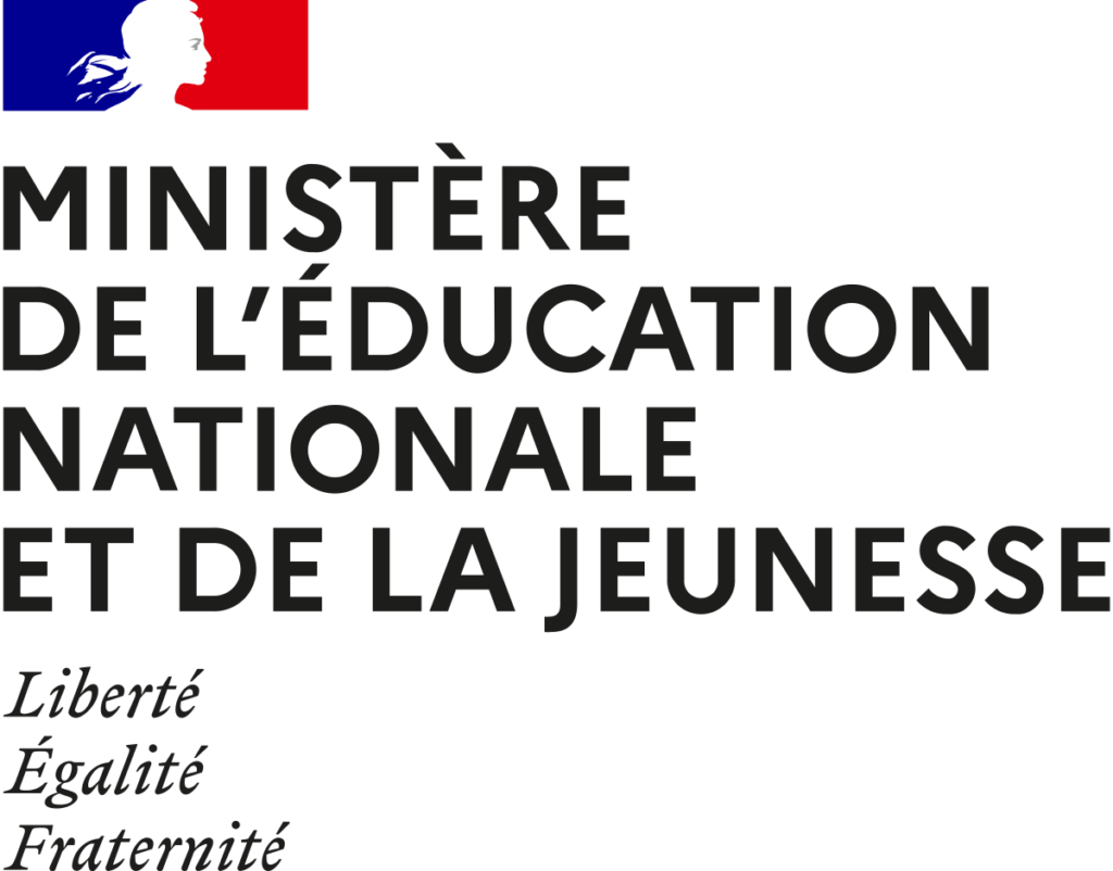 logo ministère de l'éducation nationale et de la jeunesse partenaire partenariat public