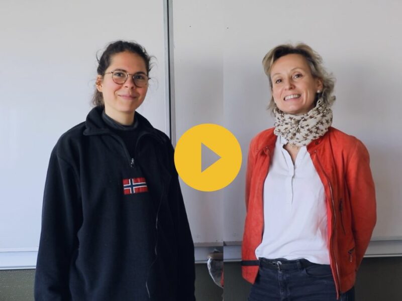 Visite de classe Clémence et Anne