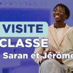Saran et Jerome La visite de classe
